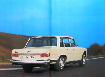 Mercedes-Benz 600 Modelprogram 1971 Carbrochure (0935)